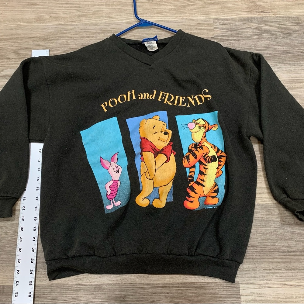 Pooh and Friends Black Sweatshirt